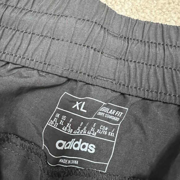 Adidas Joggers Women's Black Elastic Waist Drawstring Pockets Size XL NWT - Picture 7 of 14